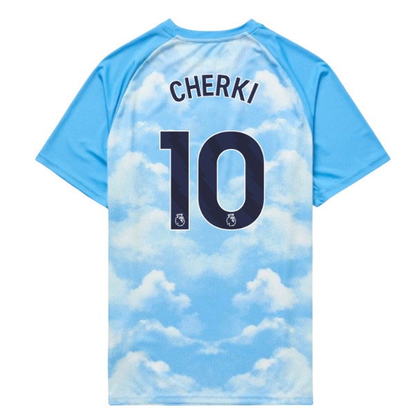 2026 2027 Man City Warm Up Blue) Kids Uniform (Icy (Cherki 10)-ProGear Kits